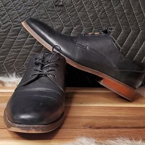 Aldo mens black dress shoes sz 9